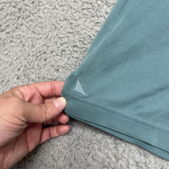 UNTUCKit Shirt Mens XXL Polo Golf Blue Short Sleeve Stretch Collared Cotton - Picture 5 of 16